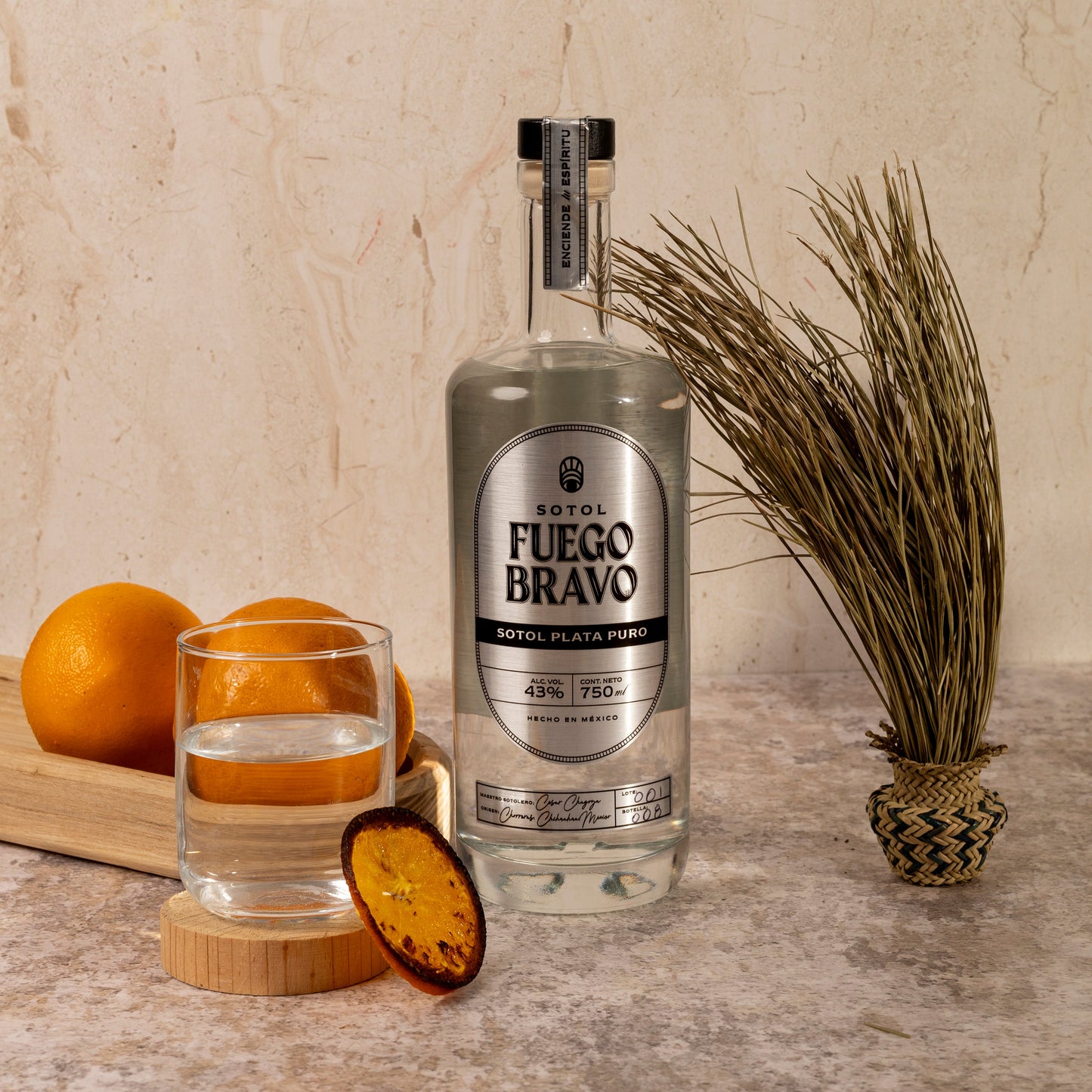 Sotol Plata Puro – Auténtico Espíritu del Desierto